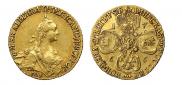 5 roubles 1766 year