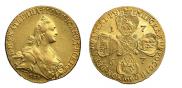 10 roubles 1767 year