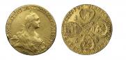 10 рублей 1768 года
