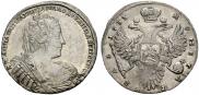 1 rouble 1733 year