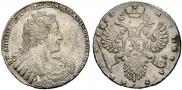 1 rouble 1733 year
