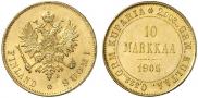 10 markkaa 1905 year