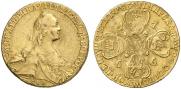 10 рублей 1766 года