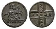 1 kopeck 1729 year