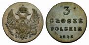 3 grosze 1815 year