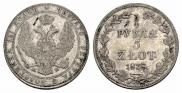 3/4 roubles - 5 złotych 1838 year