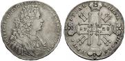 1 рубль 1728 года