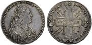 1 рубль 1728 года