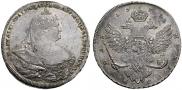 1 rouble 1737 year