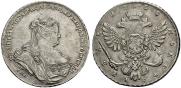 1 rouble 1738 year
