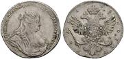 1 rouble 1738 year