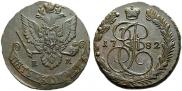 5 kopecks 1782 year