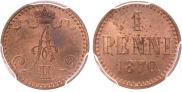 1 penni 1870 year