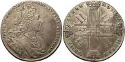 1 rouble 1727 year
