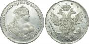 1 rouble 1740 year