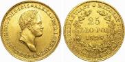 25 złotych 1829 year