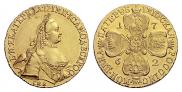 5 roubles 1762 year