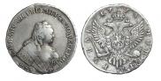 1 rouble 1754 year