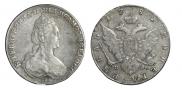 1 рубль 1782 года