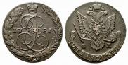 5 kopecks 1781 year