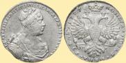 1 рубль 1727 года