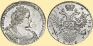 1 рубль 1733 года