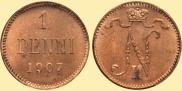 1 penni 1907 year