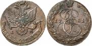 5 kopecks 1781 year