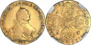 5 roubles 1764 year