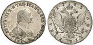 1 rouble 1762 year