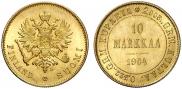 10 markkaa 1904 year