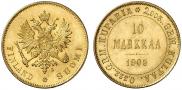 10 markkaa 1905 year