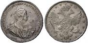 1 rouble 1740 year