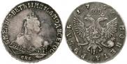 1 рубль 1750 года
