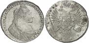 1 rouble 1734 year