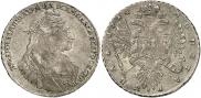 1 rouble 1734 year