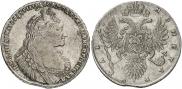 1 рубль 1737 года
