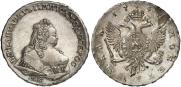 1 рубль 1745 года
