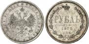 1 рубль 1875 года