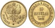 10 markkaa 1878 year