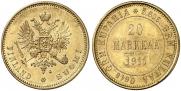 20 markkaa 1911 year