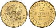 20 markkaa 1911 year