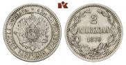 2 markkaa 1870 year
