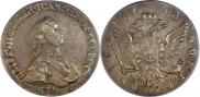1 рубль 1762 года