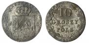 10 groszy 1831 year