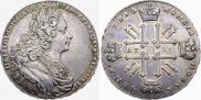 1 rouble 1727 year