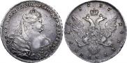 1 rouble 1737 year
