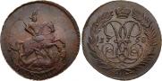 2 kopecks 1758 year