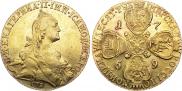10 рублей 1769 года
