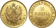 10 markkaa 1905 year